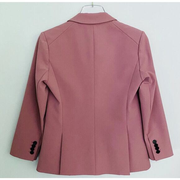 Veronica Beard Dickey Jacket One Button Blazer Mauve Pink Women Size 2 Career - Picture 8 of 11